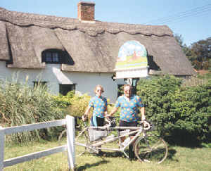 Rich & Lindy in England